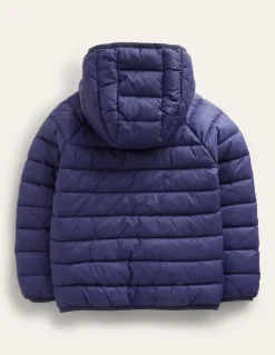 Pack-Away Padded Jacket-College Navy-Boden Clearance