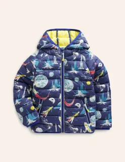 Pack-Away Padded Jacket-Multi Space-Boden Hot