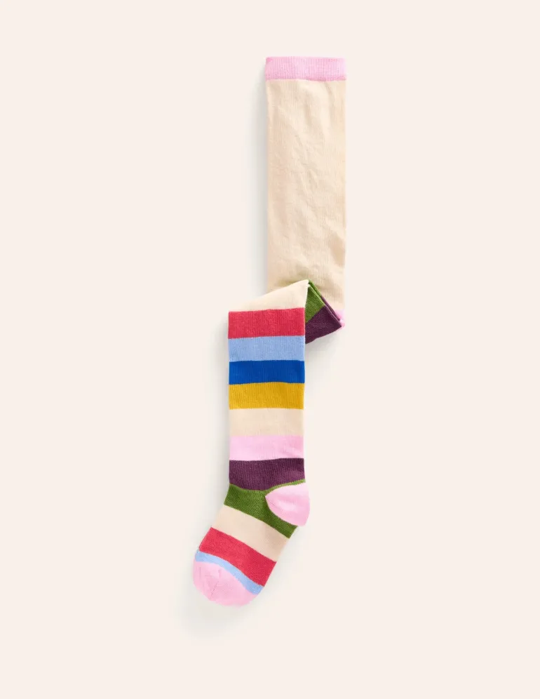 Patterned Tights-Multi Stripe-Boden Best