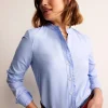 Phoebe Shirt-Blue Oxford-Boden Fashion