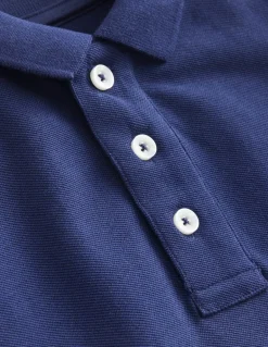 Piqué Polo Shirt-College Navy-Boden New