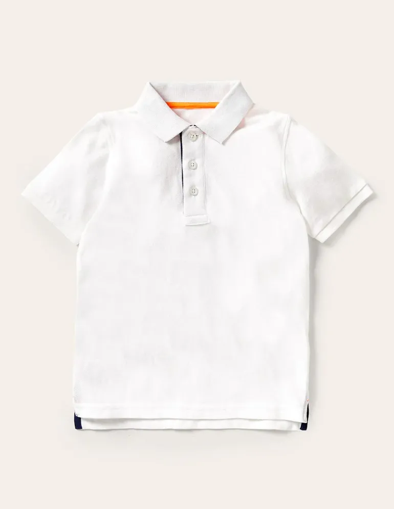 Piqué Polo Shirt--Boden Outlet