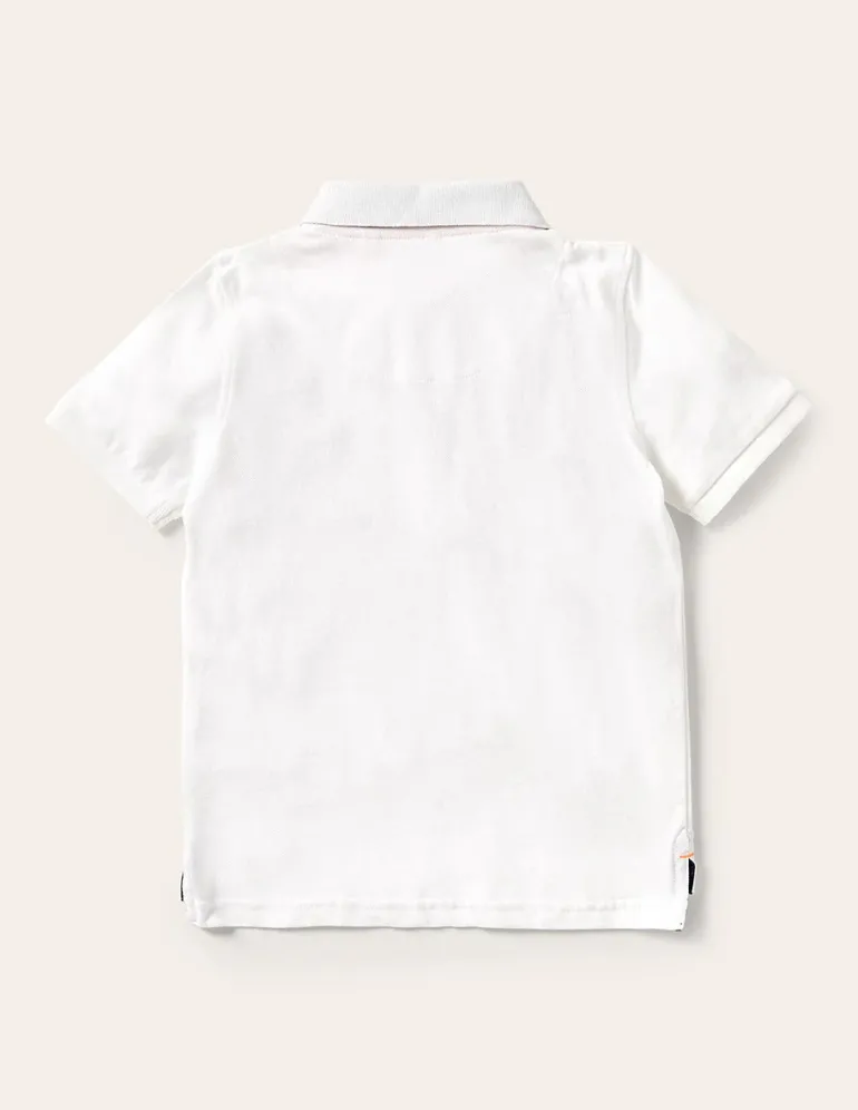 Piqué Polo Shirt--Boden Outlet
