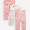 Pointelle 3 Pack Leggings-Pink Love Bunnies-Boden Online