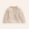Pointelle Yoke Cardigan--Boden Hot