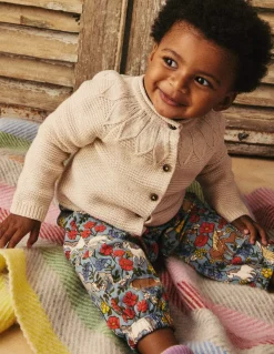 Pointelle Yoke Cardigan--Boden Hot