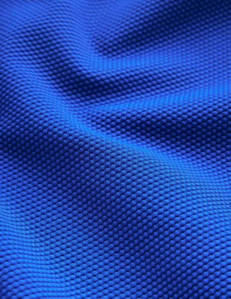 Porto V-Neck Swimsuit-Cobalt Honeycomb-Boden Fashion