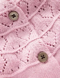 Pretty Raglan Cardigan-Soft Lavender Pink-Boden Best