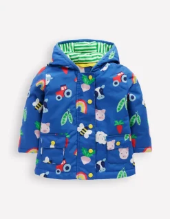 Printed Fisherman-Blue Rainbow Farm-Boden Cheap
