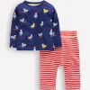 Printed Jersey Play Set-Starboard Blue Seagulls-Boden Best Sale