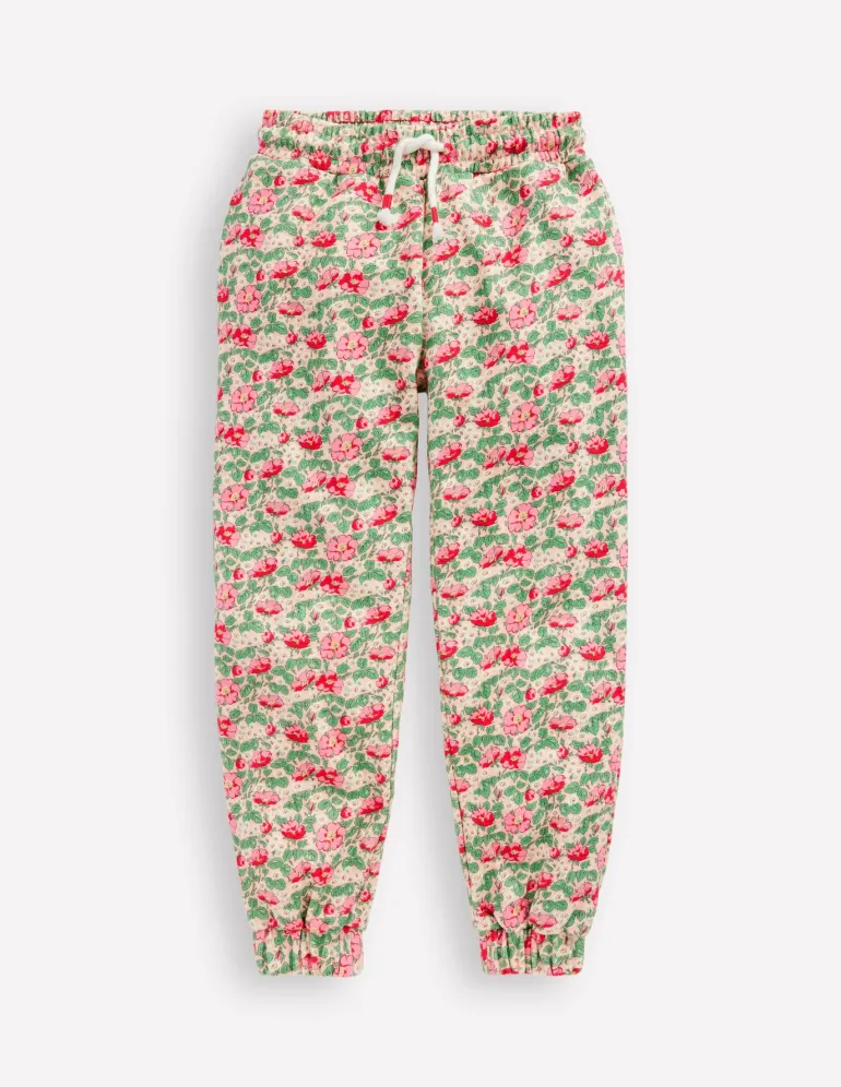 Printed Joggers-Chalk Pink Wild Rose-Boden New