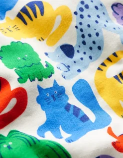 Printed Sweatshirt-Rainbow Pets-Boden Flash Sale