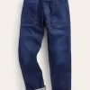Pull-On Jeans-Dark Wash-Boden Hot