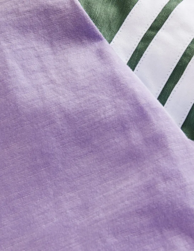 Raglan T-Shirt-Aster Multi-Boden Cheap