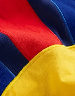 Rainbow Zip-Up Hoodie-Starboard Blue Sun Back-Boden Flash Sale