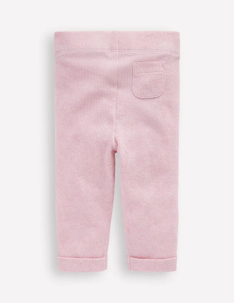 Ribbed Marl Leggings-Vintage Mauve Marl-Boden Cheap