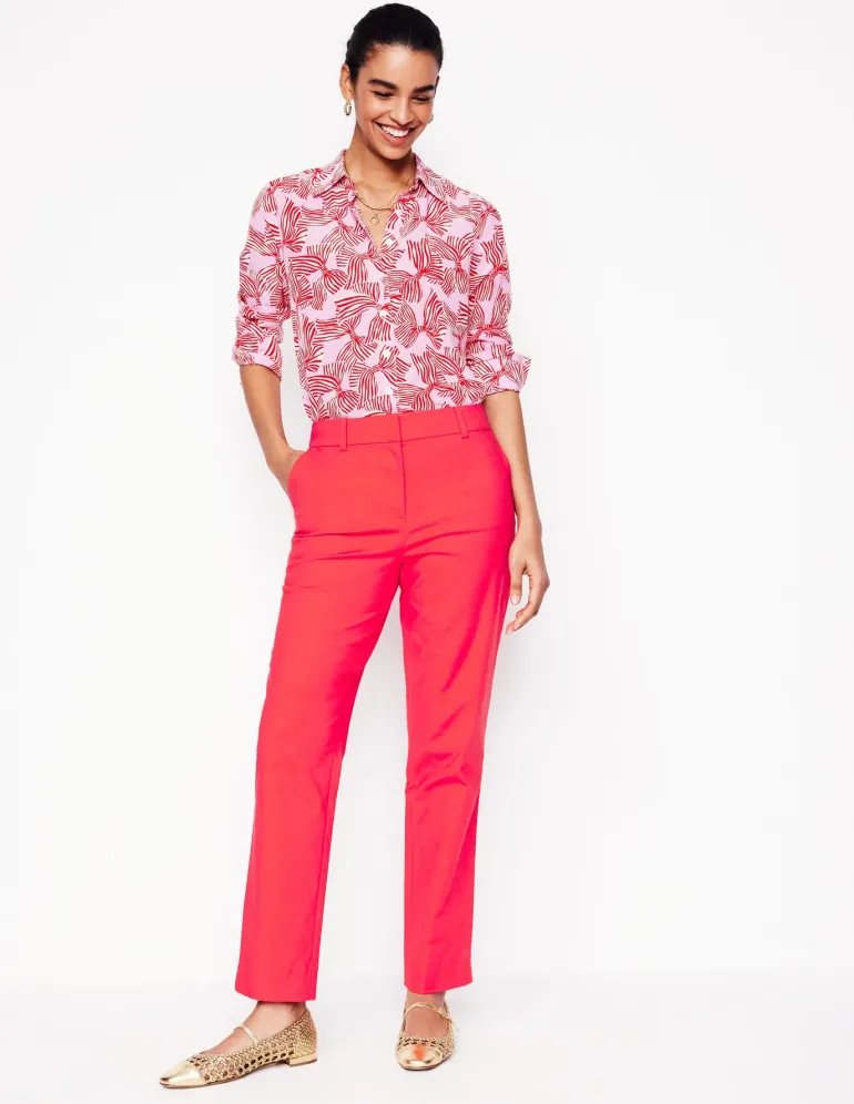 Richmond 7/8 Pants-Strawberry Tart Red-Boden Cheap