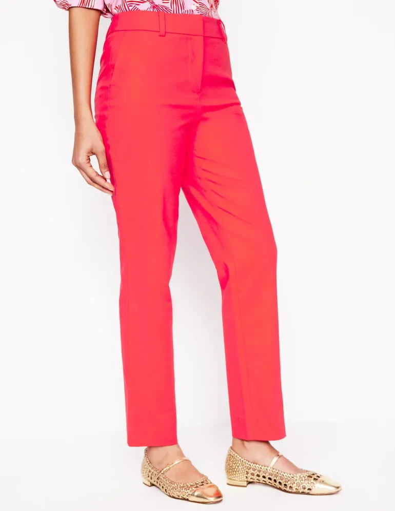 Richmond 7/8 Pants-Strawberry Tart Red-Boden Cheap