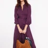 Rowena Trim Jersey Shirt Dress--Boden Clearance