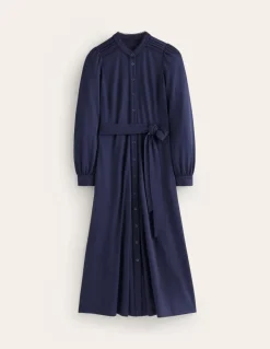 Rowena Trim Jersey Shirt Dress--Boden Discount