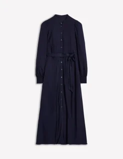 Ruby Collarless Shirt Dress--Boden Hot