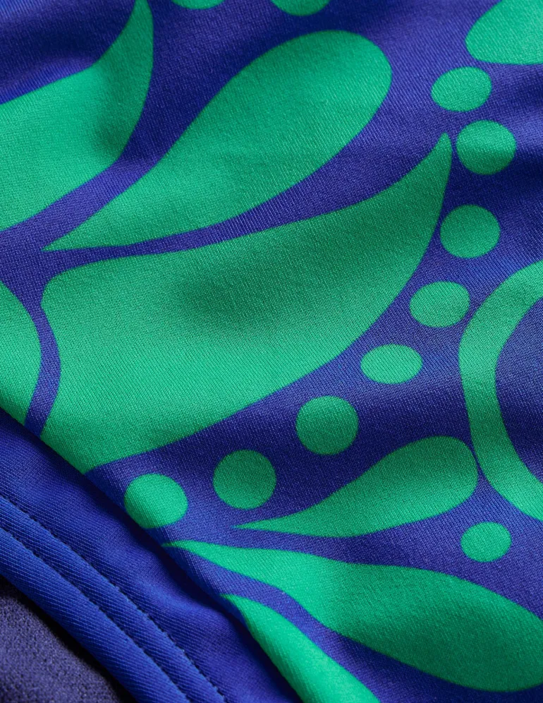 Santorini Bikini Bottoms-Surf The Web, Ripple Swirl-Boden Fashion