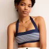 Santorini Bikini Top-French Navy, Ivory Stripe-Boden Discount