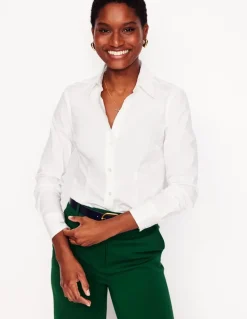 Saskia Stretch Cotton Shirt--Boden Best