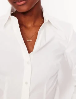 Saskia Stretch Cotton Shirt--Boden Best