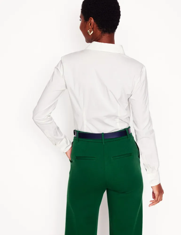 Saskia Stretch Cotton Shirt--Boden Best
