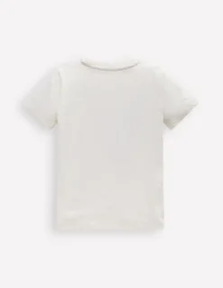 Short Sleeve Riso T-Shirt-Soft Ivory Race Cars-Boden Sale