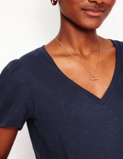 Short Sleeve V Neck T-shirt--Boden Best