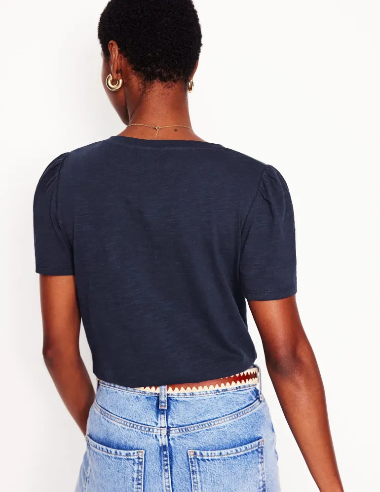 Short Sleeve V Neck T-shirt--Boden Best