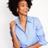 Sienna Cotton Shirt-Blue Oxford-Boden Best Sale