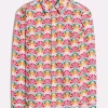 Sienna Cotton Shirt-Ivory, Daisy Bloom Geo-Boden Discount
