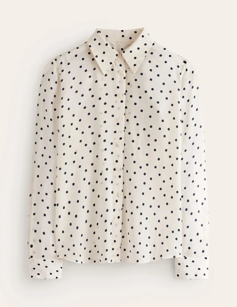 Sienna Silk Shirt--Boden Best Sale