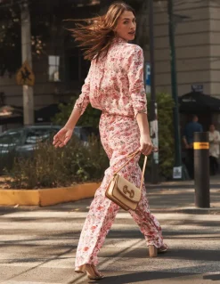 Sienna Silk Shirt-Ivory, Fantastical-Boden Cheap