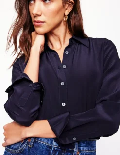 Sienna Silk Shirt--Boden Cheap