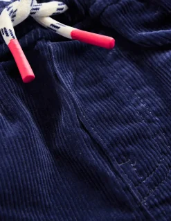 Slim Pull On Trousers-College Navy Cord-Boden Clearance