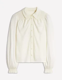 Smocked Jersey Shirt--Boden Hot