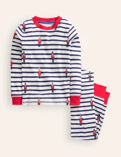 Snug Long John Pajamas-Breton Soldiers-Boden Discount