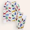 Snug Long John Pajamas-Park Play Pets-Boden Store