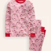 Snug Long John Pajamas-Rose Robins-Boden Flash Sale