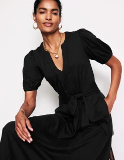 Sofia Trim jersey midi dress--Boden Online