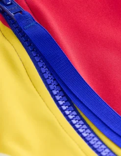Sporty Zip Back Swimsuit-Multi, Rainbow Cascade-Boden Online