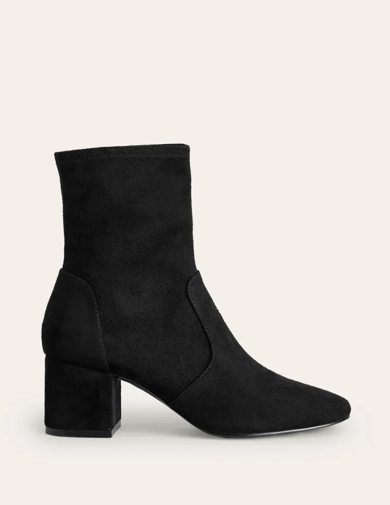 Stretch Ankle Boots--Boden New