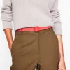 Suede Skinny Buckle Belt-Strawberry Tart Red-Boden Best
