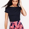 Supersoft Boat Neck T-Shirt--Boden New
