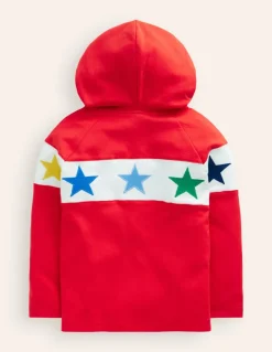Supersoft Hooded Raglan-Poppy Red-Boden Cheap