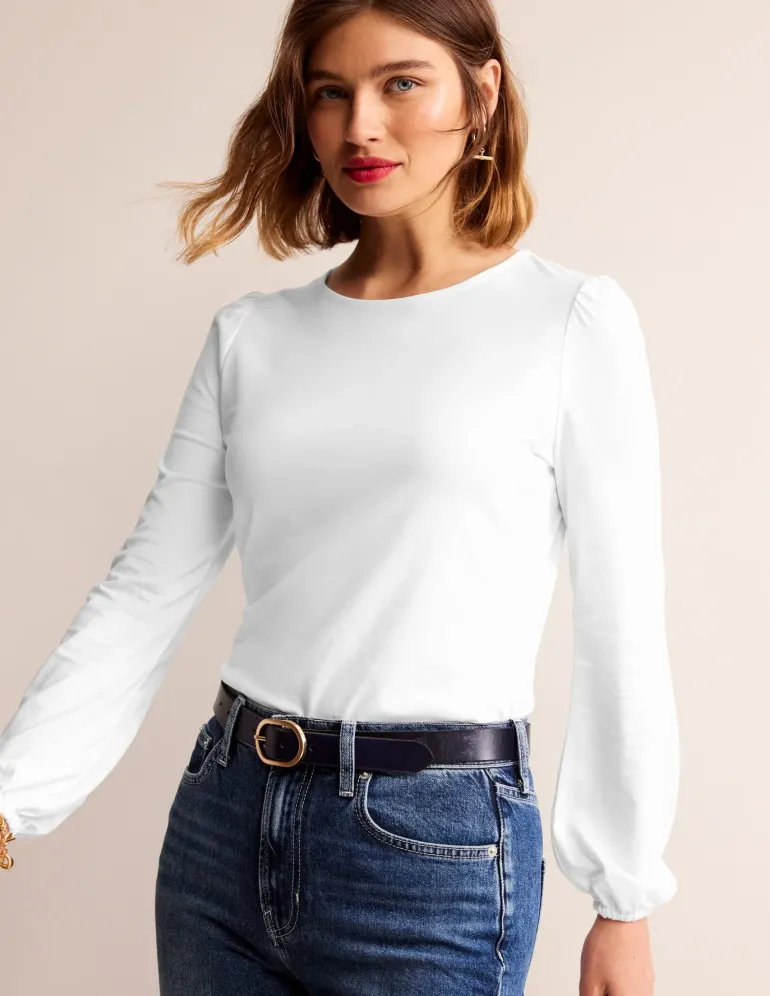 Supersoft Long Sleeve Top--Boden Flash Sale
